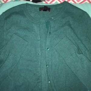JCREW Italian Cashmere Button Up Cardigan